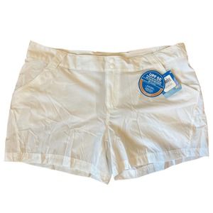 Womens NWT Columbia PFG Omni-Shade White Shorts‎ sz 20W